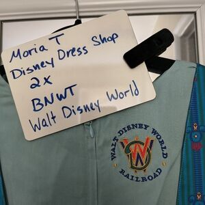 Disney Dress Shop Walt Disney World Railroad Dress 2x BNWT